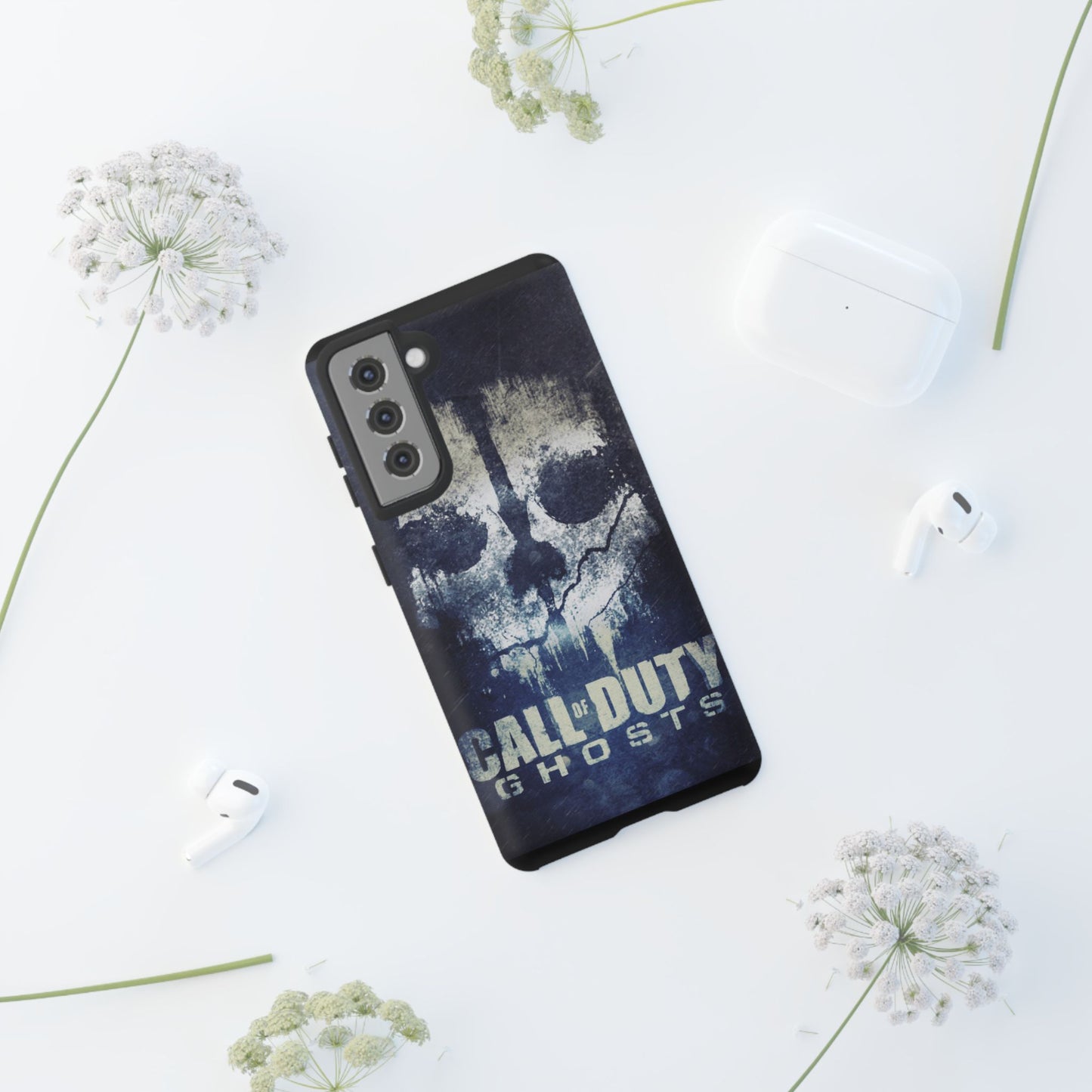 Call Of Duty Ghost Skull Tough Phone Case - Durable Protection with Stylish Design